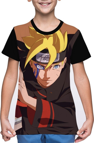 Camiseta/camisa Infantil Filho Do Naruto - Boruto